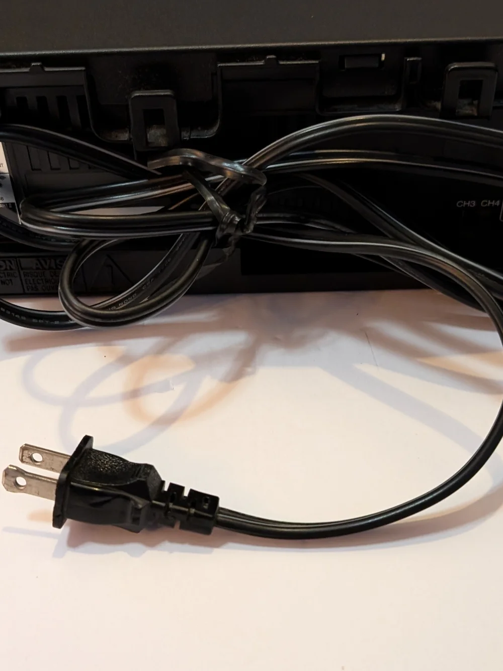 Zenith Black VCR _ VR-4125